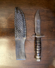Vintage 1944 Camillus NY Combat 9” Fixed Blade with 5” Blade. A Classic c1970s picture