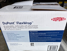 DuPont FlexWrap Self-Adhered Butyl Flashing Tape 6 in x 75 ft (152mm x 22.9m) picture