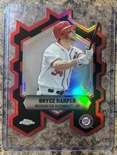 2013 Topps Chrome Bryce Harper #CC-BH Chrome Connections Die-Cut Refractor picture