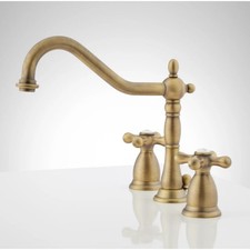 Signature Hardware 487977 Victorian 1.2 GPM Widespread Bathroom Faucet with picture
