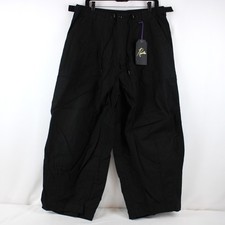 Needles Fatigue H.D. Hiza-Deru Pants In Black W/ Adjustable Waist - Unisex M picture