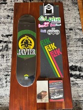 RARE NOS The Firm Skateboard Deck Javier Sarmiento + Griptape, Videos, Stickers picture