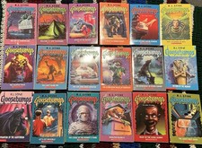 Lot of 18 Goosebumps Original Vintage 1990’s Series, R.L. Stine, Good To VG Cond picture