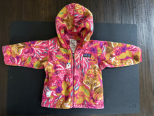 Patagonia Synchilla Fleece Hoodie Girls, Full Zip, 6 Months picture