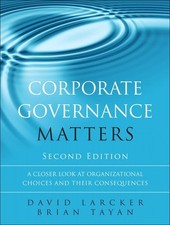 Corporate Governance Matters: A Closer Look at Organizational Choices and Th... picture