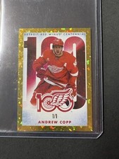 2025–26 Topps NHL Stickers Andrew Copp #748 Gold Foil 1/1 picture