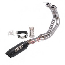 For Yamaha YZF R7 MT-07 2025 2026 Complete Exhaust System Header Muffler Pipe picture