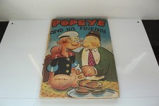 Vintage 1937 Popeye And His Friends Hardcover Book 140 Pages picture