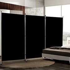 Room Divider 6FT Folding Privacy Screens, 3 Panel Partition Room Dividers picture