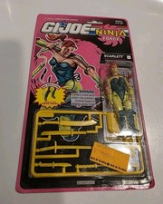 1992 Vintage Hasbro GI Joe Ninja Force Scarlett Counter Intelligence Specialist picture