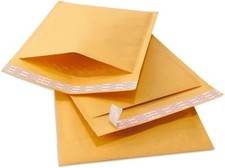 250 #0 6x10 Kraft Paper Padded Bubble Envelopes Mailers Shipping Case 6''x10'' picture