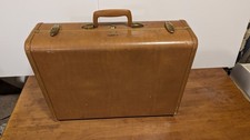Vintage Samsonite Brown Suitcase 21x