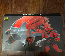 Halo Elite Enforcer & Banshee Vehicle Figure Set 5-Piece Red/Black/Gray picture