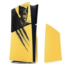 Marvel’s Wolverine Battle Yellow Limitd Edition PS5 Slim Console Cover ON HAND picture