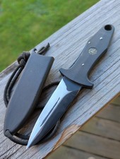Vintage Gerber USA Frisco Model Boot Knife Blackie Collins Locking Sheath picture