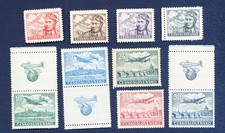 (86)   CZECHOSLOVAKIA - Scott  C19-C27 - MNH - some tabs - 1946 picture