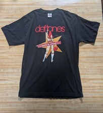 Deftones Vintage Back to School Tour T-Shirt Large picture
