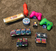 NeeDoh Squishy Squeeze Toy Lot: Nice Cube, Glitter & Glow, Mystery Dumpling picture
