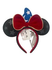 Disney Sorcerer Mickey Mouse Loungefly Ears Fantasia Headband Accessory NWT picture