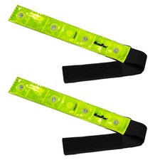 MaximalPower 2PC Reflective 4-LED Light Roadside X-Training Jogging Safety Band picture