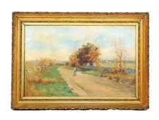 Jules Boudry (Belgian, 1888-1951), Rural Landscape, Oil On Canvas picture