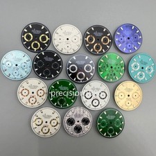 29.5mm Watch Dial Green Luminous For R Daytona VK63 Movement Diy Watch Parts picture