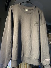 Uniqlo X Miffy In Bloom Graphic Gray Long Sleeve Sweatshirt - Size XL picture