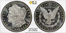 1886 (P) PCGS Morgan Silver Dollar MS65DMPL MS-65 Deep Mirror Prooflike picture