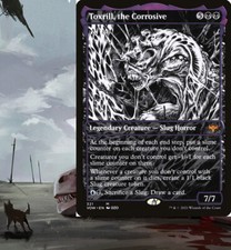 Toxrill, the Corrosive Commander Deck Tokens Magic MTG Ready-to-Play EDH Alt Art picture