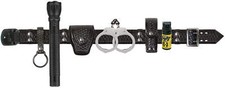 Basket Weave Leather Duty Belt Combo with Accessories picture