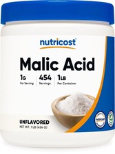 Nutricost Malic Acid Powder 1 LB (16oz) - Gluten Free, Non-GMO (454 Grams) picture
