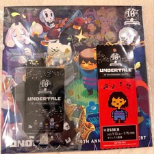 Undertale 10th Anniversary Concert Goods SS seat with Ticket Osaka Illustration picture