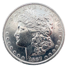 1887-O Morgan Dollar VAM-30a Hit List 40 Super CD Clashed 90% Silver Coin #2684 picture