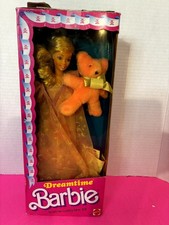 Barbie Dreamtime Doll/ Cuddly Bear Mattel 1984  picture