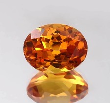 9.54 Ct+ Orange Padparadscha Sapphire Oval Cut Unheated AAA Gemstone picture