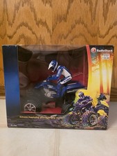 RadioShack RC Yamaha 660R 5 Valve Raptor ATV Rider Remote Control Vehicle In Box picture