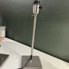 Stainless Steel IKEA table lamp base/ a simple, modern timeless design  picture