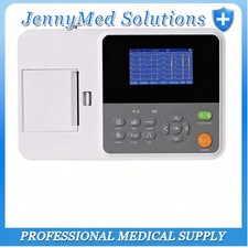 CONTEC E3 Portable 3-Channel 12-Lead ECG/EKG Machine with Printer + PC Software picture