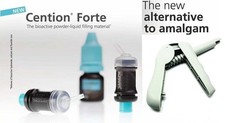 Ivoclar CENTION FORTE Self-Curing Dental Restorativ 50 Capsule with GUN picture