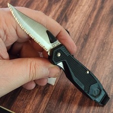 Schrade CH4 Cliphanger Liner Lock Knife USA 3.13