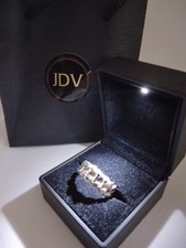 Hand Crafted-Traditional Cuban Chain Link Ring Sterling Silver .925 picture