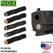 NDZ Walther PDP PPQ Heavyweight Stainless Steel Guide Rod Assembly ISMI Spring picture