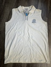 NWT Vintage Tehama 2003 US Open Olympia Fields Sleeveless Golf Polo Shirt M picture