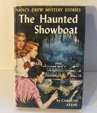 VTG Nancy Drew: The Haunted Showboat #35, by Carolyn Keene (1957) picture