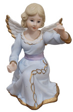Vintage Lefton Angel 06580 Figurine 1988 Hand Painted Japan  picture
