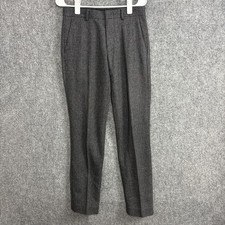 J.CREW  Ludlow Wool Pants Mens size 28 Gray Upscale Academic Rich Heritage picture