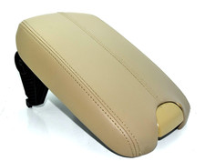 🚚 2008-2012 Honda Accord Beige Center Console Leather Armrest Assembly Lid OEM picture