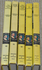 VTG NANCY DREW BOOKS LOT 5 MATTE 1960s #S 50-55 (NO 54)) MYSTERY YOUNG ADULT picture