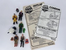 Kenner M.A.S.K. Vintage Lot Figures And Booklets 1985 picture