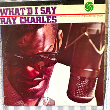 Ray Charles - What'd I Say Atlantic 8029 LP Vinyl Classic R&B Hi-Fidelity picture